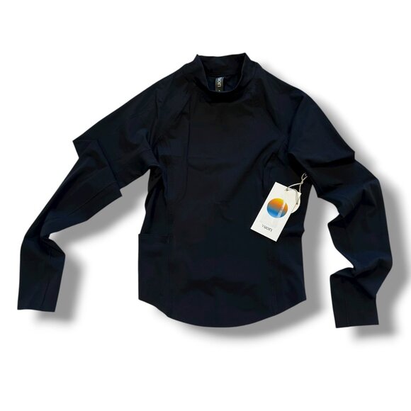 Vuori Other - Vuori Long Sleeve Crush Rashguard Black Women’s S Performance Swim Surf Top
